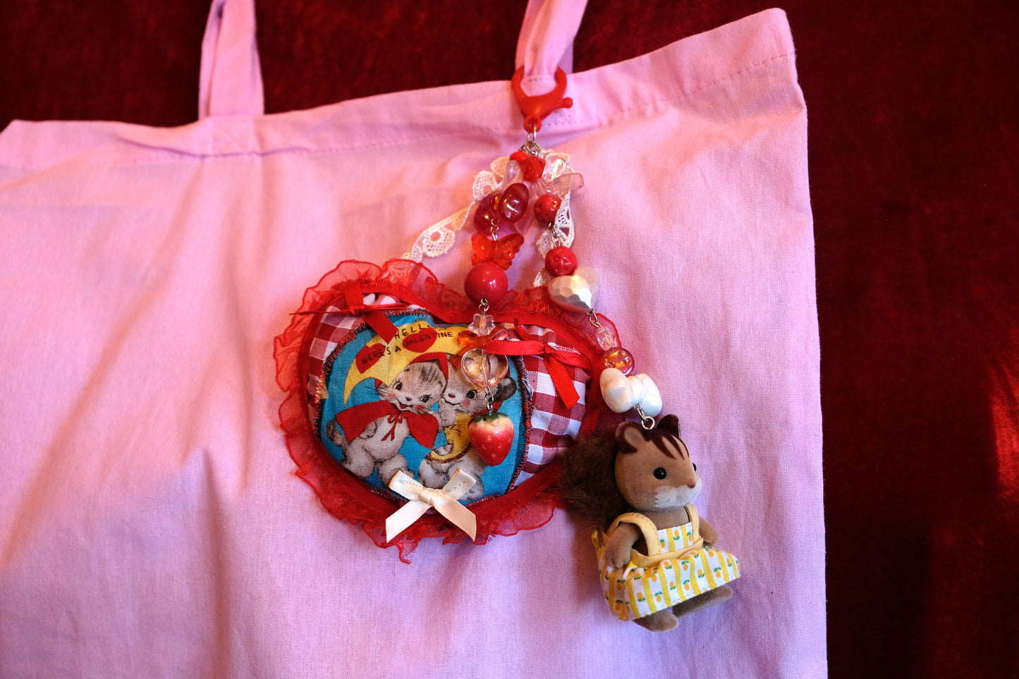 Chunky Bag Charm- Squirrel