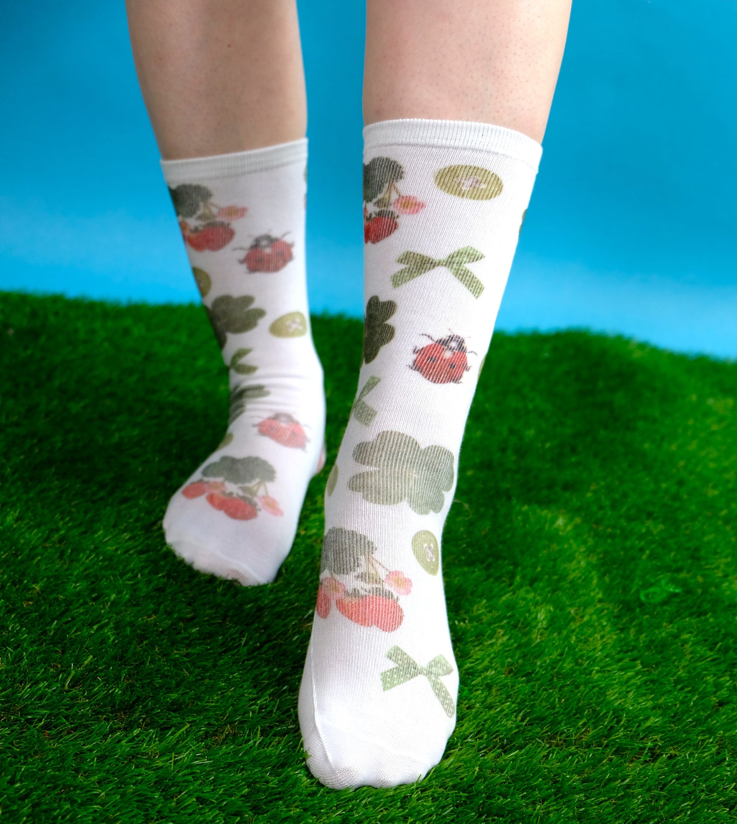 Lucky Lady Bird Socks (One size)