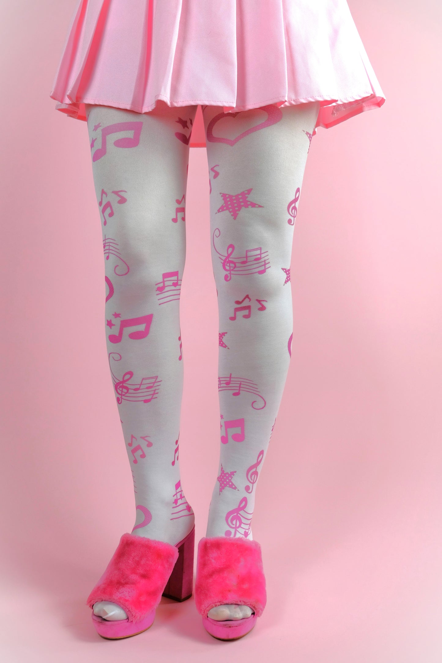 Pink Musical Tights (S-5XL)