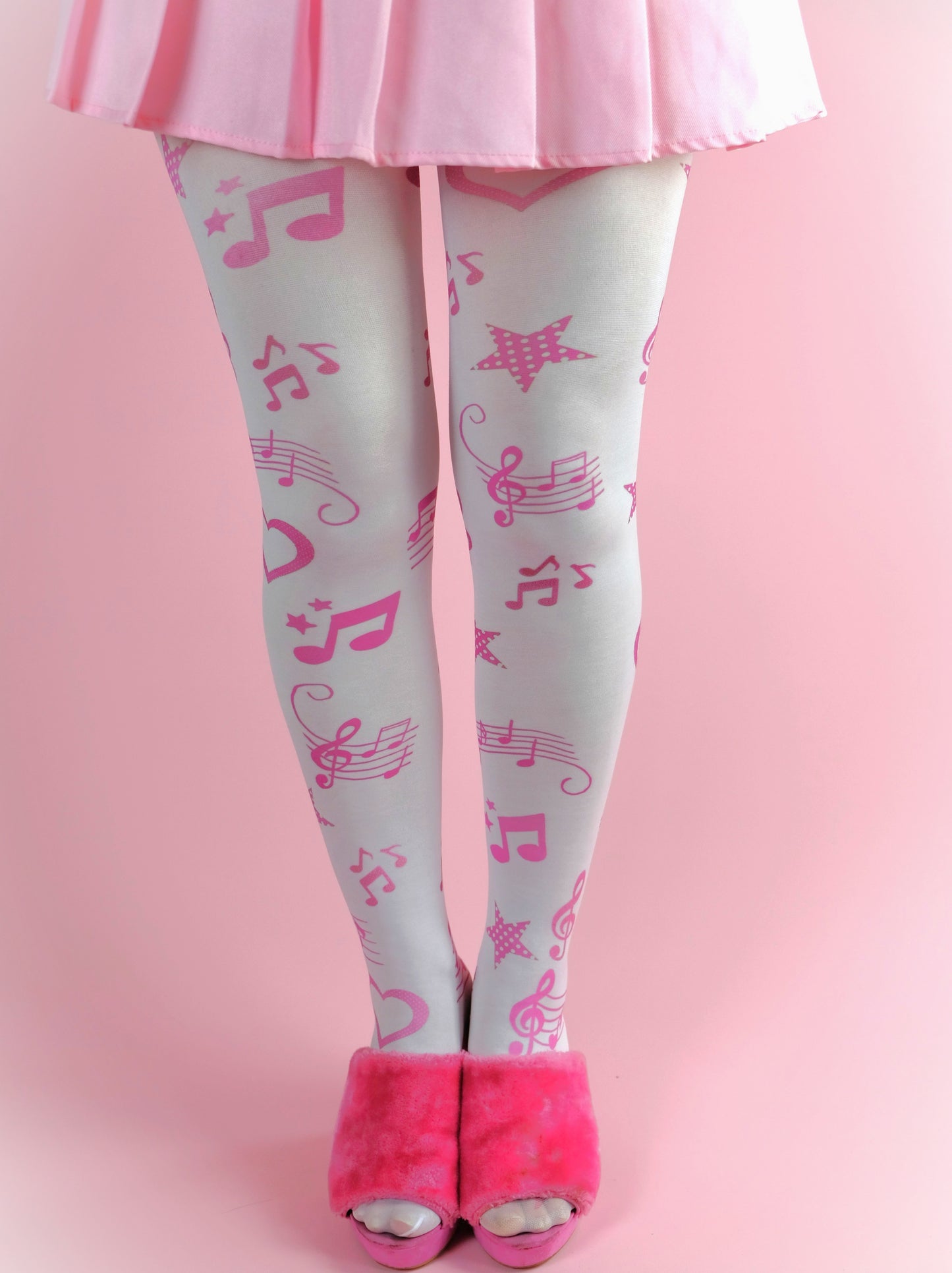 Pink Musical Tights (S-5XL)
