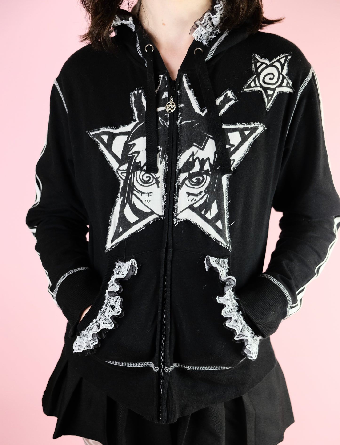 Reworked Hoodie M UK 12