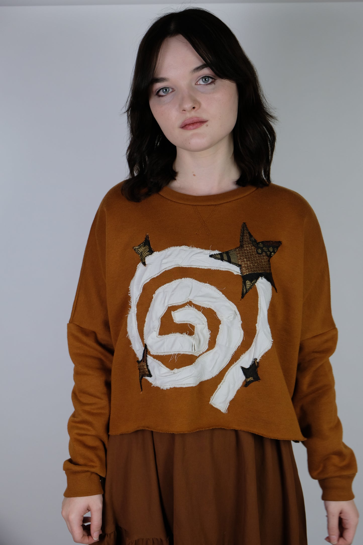 Reworked spiral jumper Large 14-16