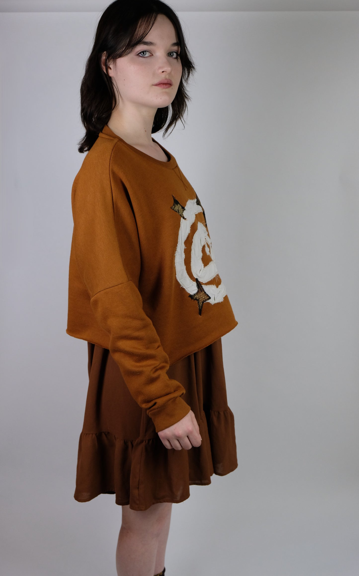 Reworked spiral jumper Large 14-16