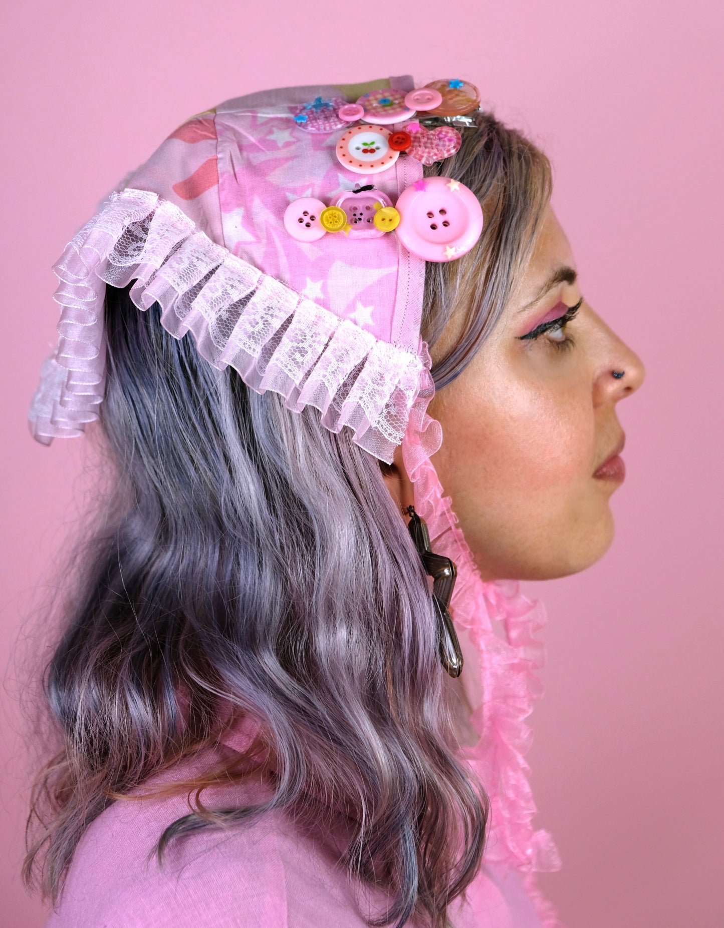 Pastel Button clips