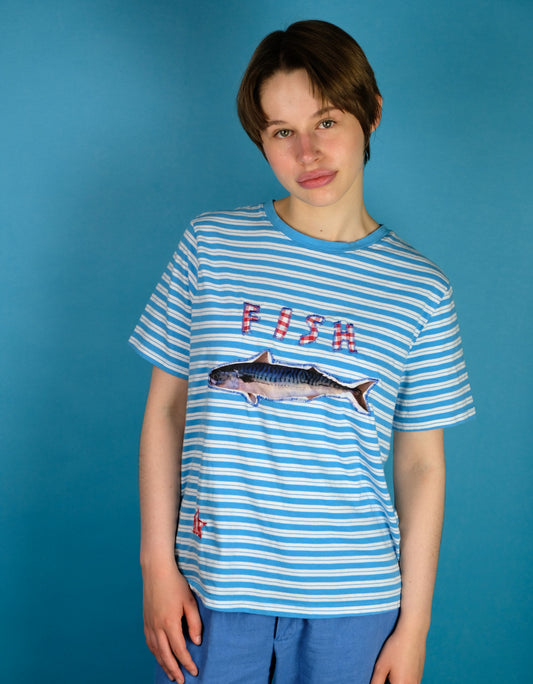 F I S H Tee- UK 14