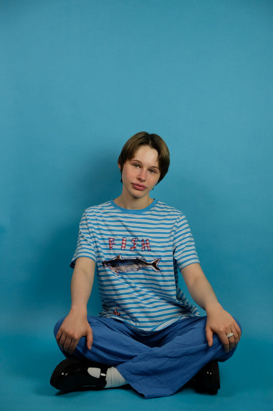 F I S H Tee- UK 14