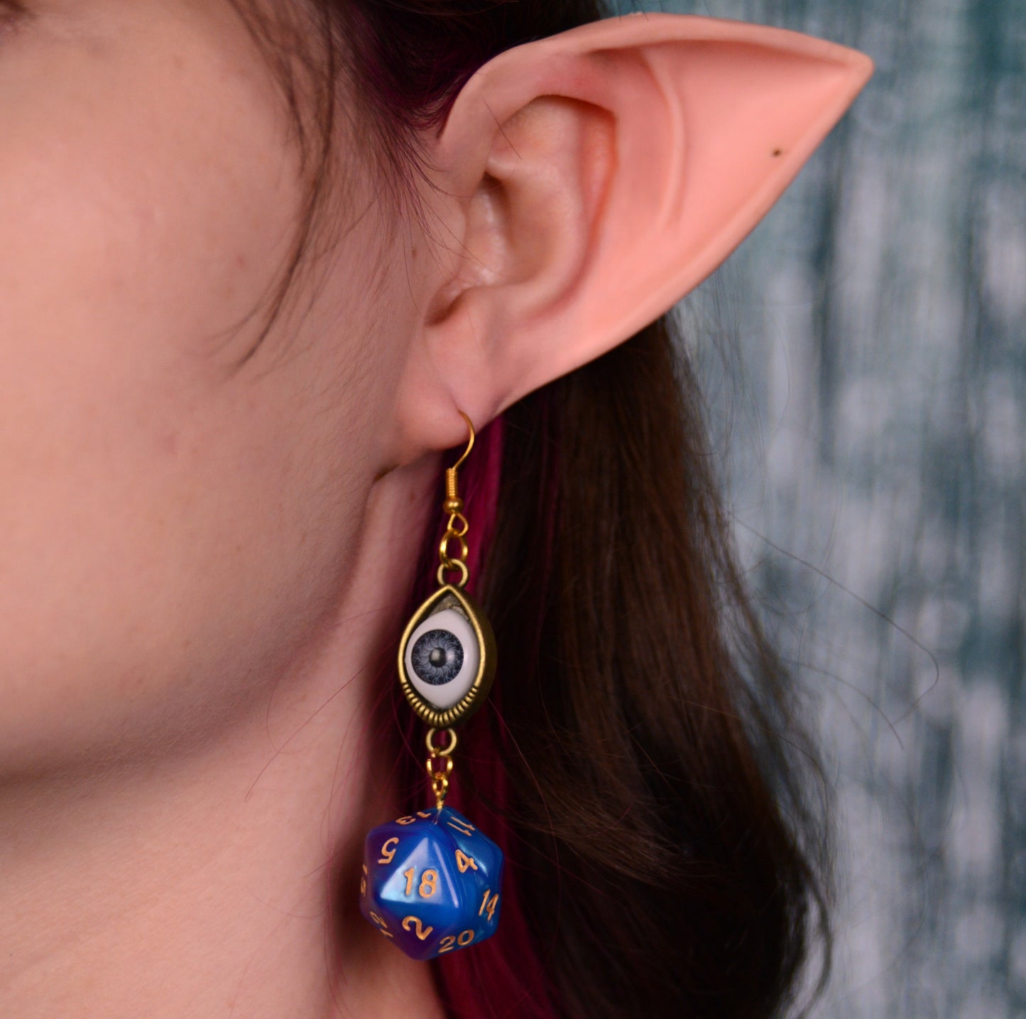 CUSTOM DND EARRINGS- MAGIC + MYSTIC