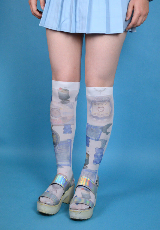 Cyber Core Knee Socks( One size )