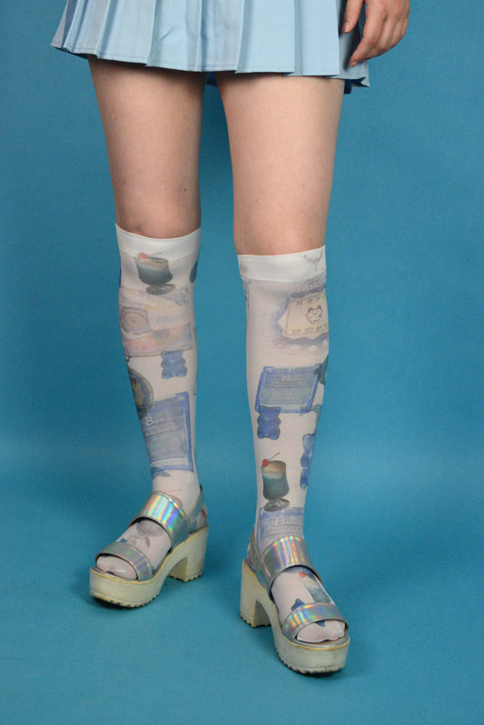 Cyber Core Knee Socks( One size )