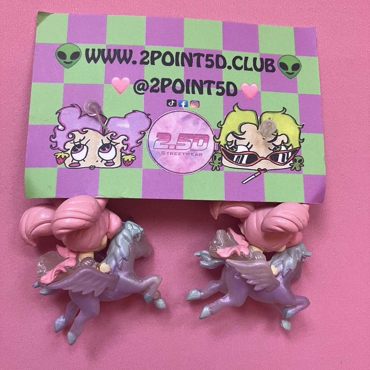 Chibi Moon Earrings