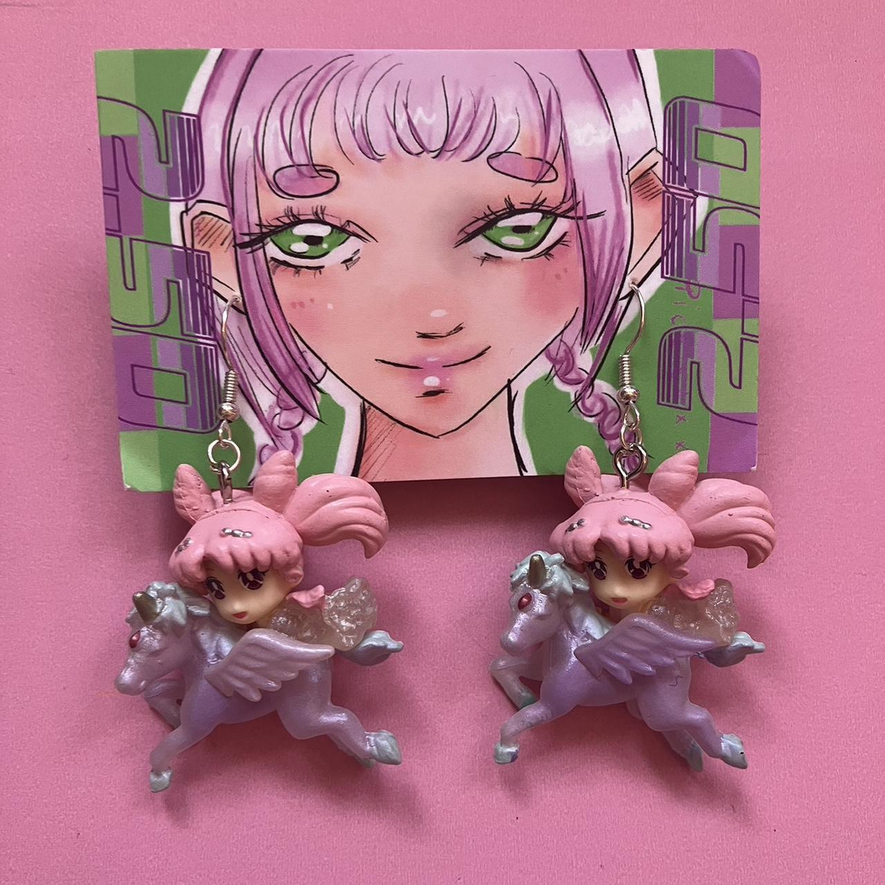 Chibi Moon Earrings