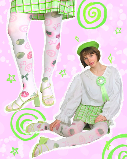 Heisei Retro Tights ( S-5XL)
