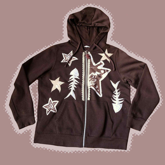 Reworked Hoodie L- 12-14