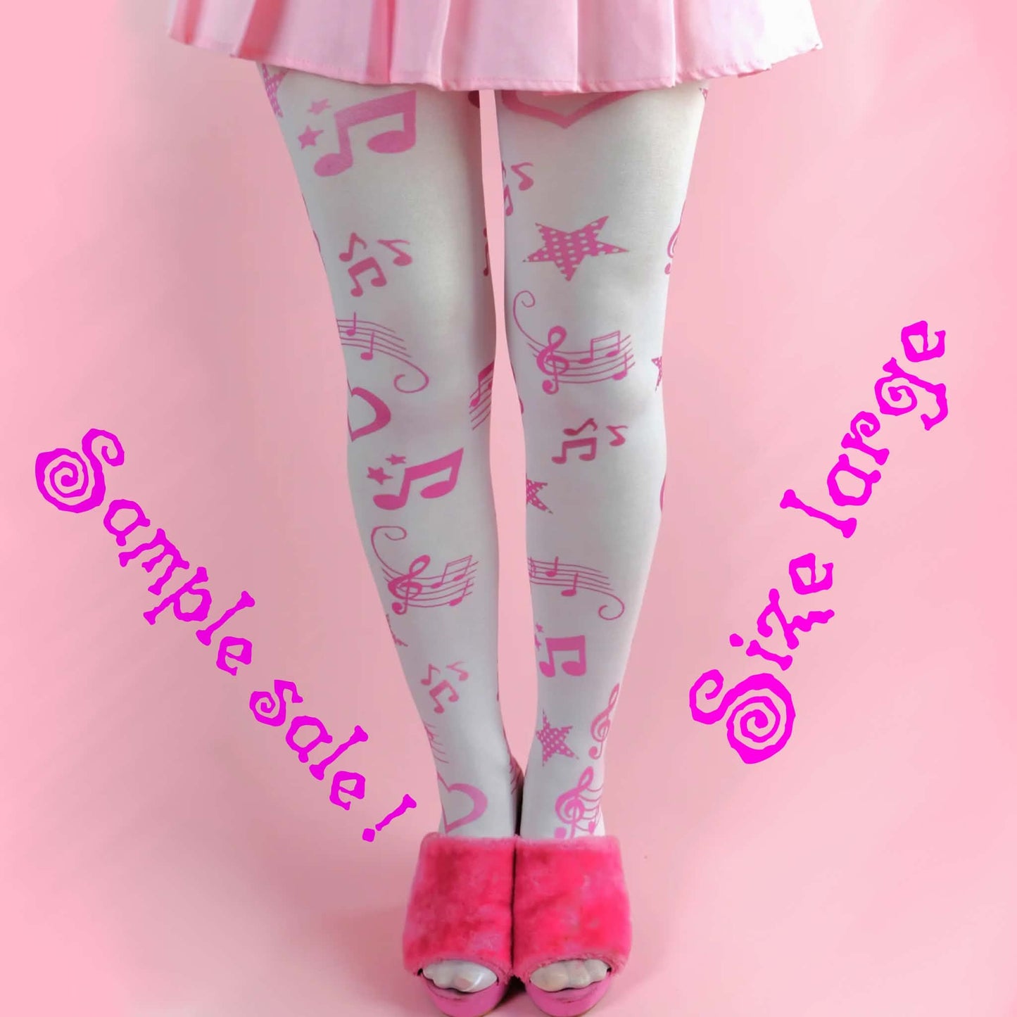 Sample Sale ! Size Large Pink Music