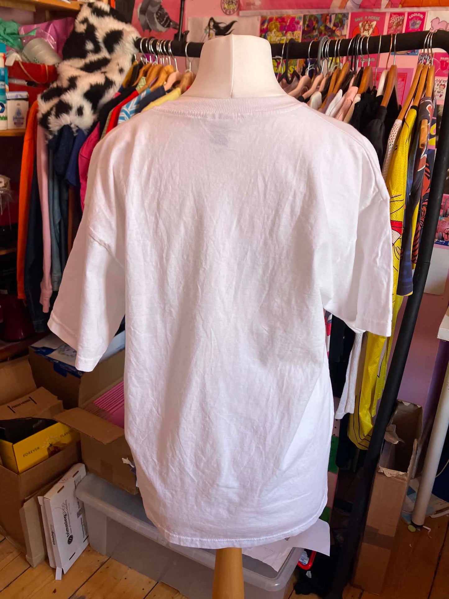 Unisex 8-ball reworked tshirt- M / 12