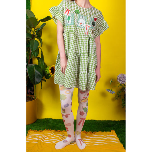 Lucky Day Checker dress- 12-14