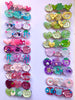 Button Hair Clips (20 designs! )