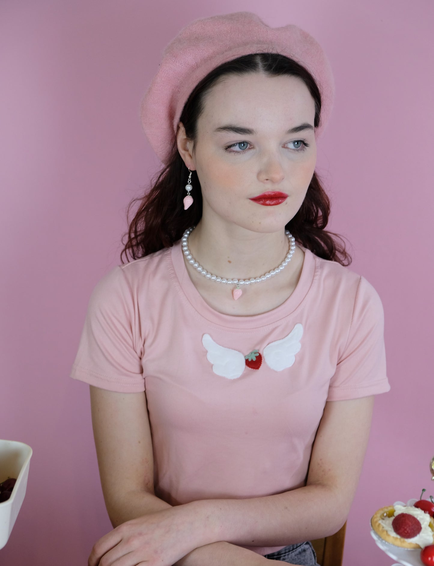 Angel Berry Tee