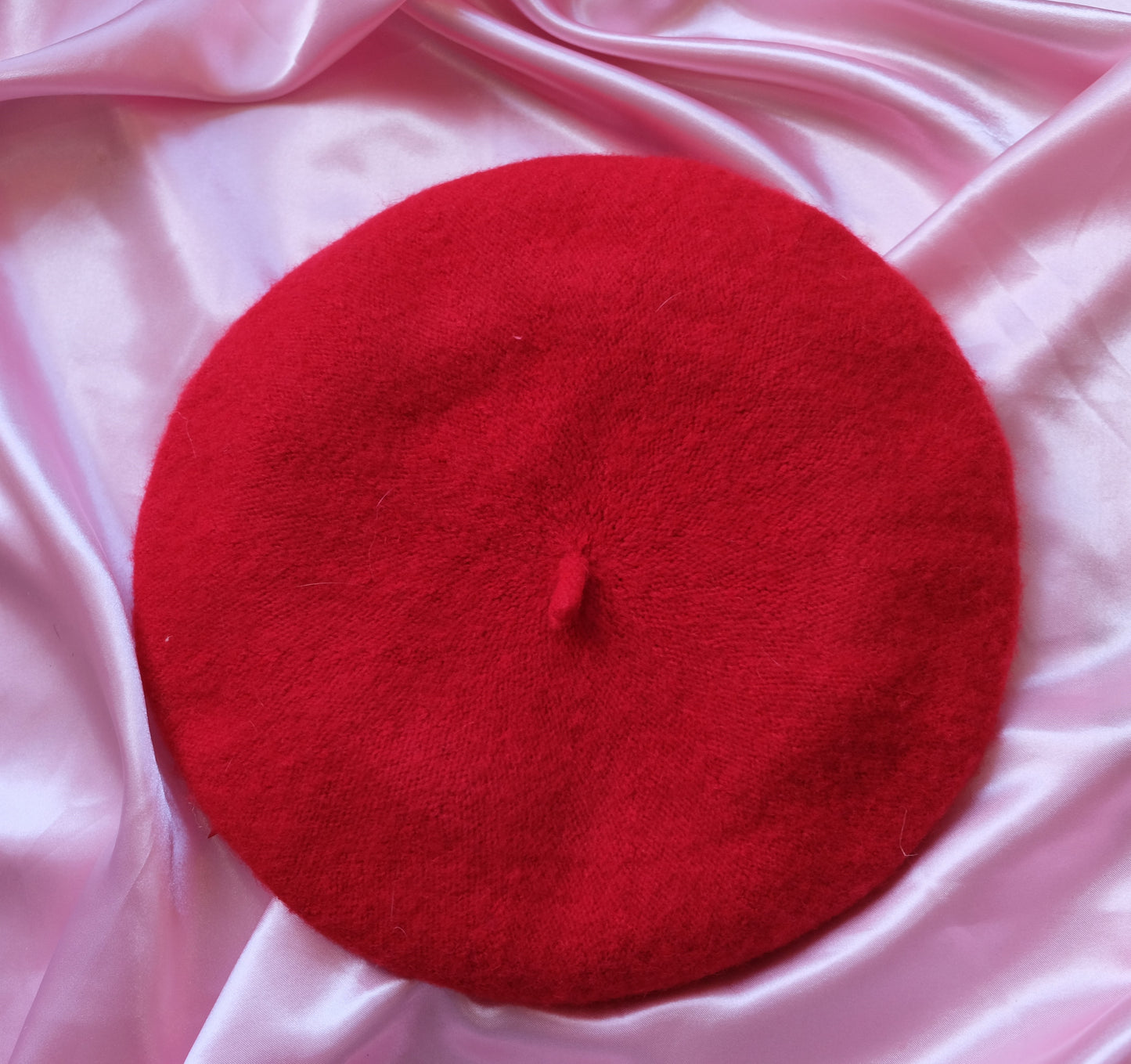 XL strawberry beret