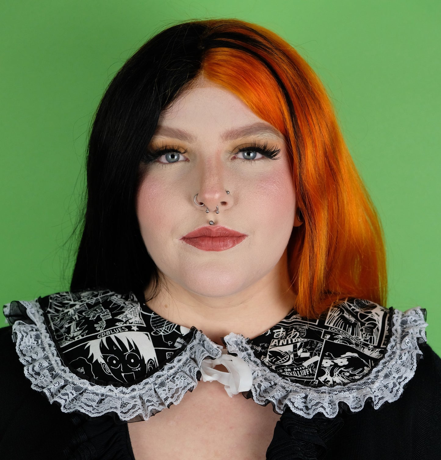 Anime print Sailor Collar
