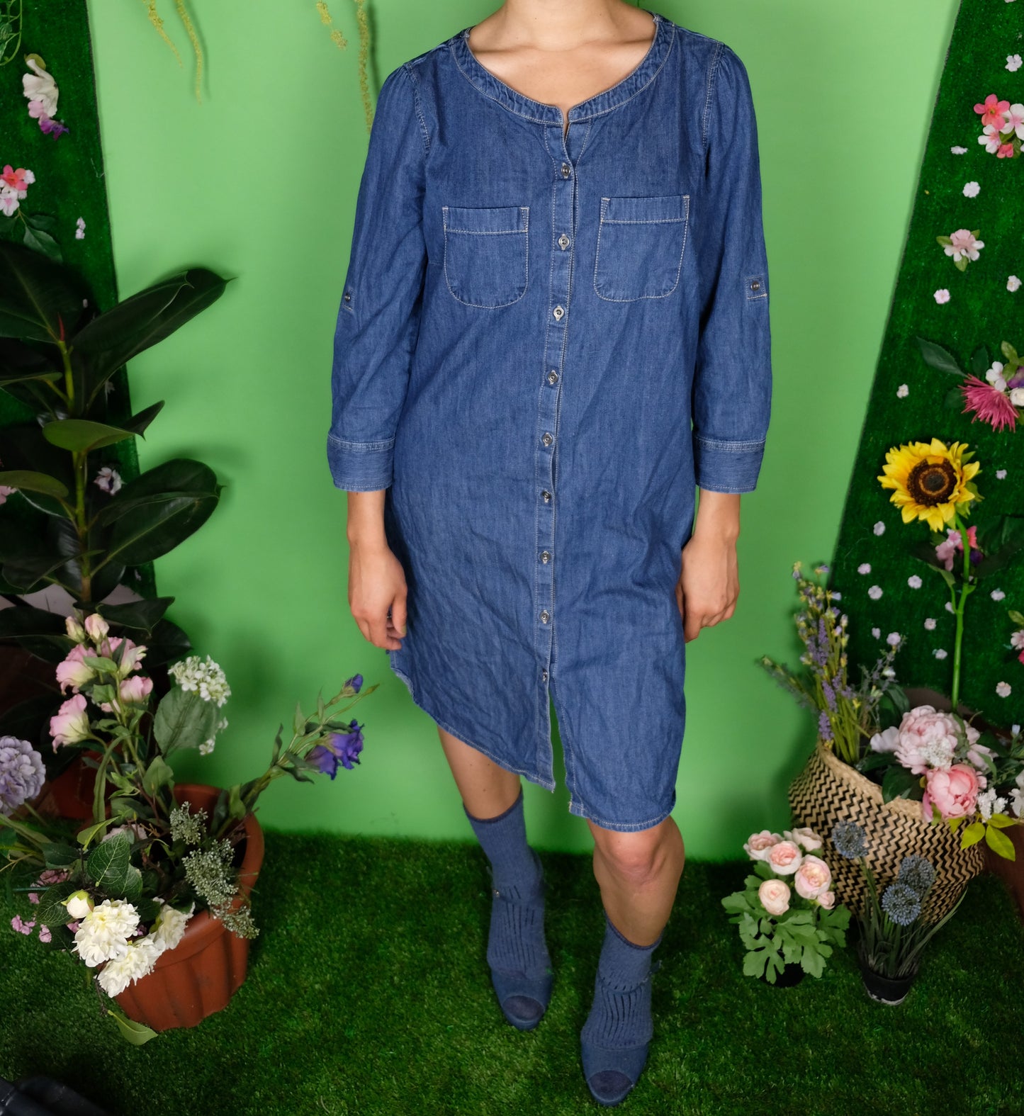 Denim Gardening club dress - 14