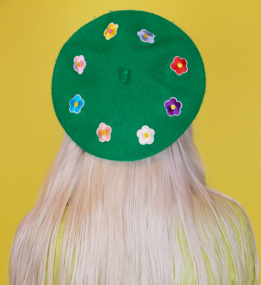 Flower Power Beret