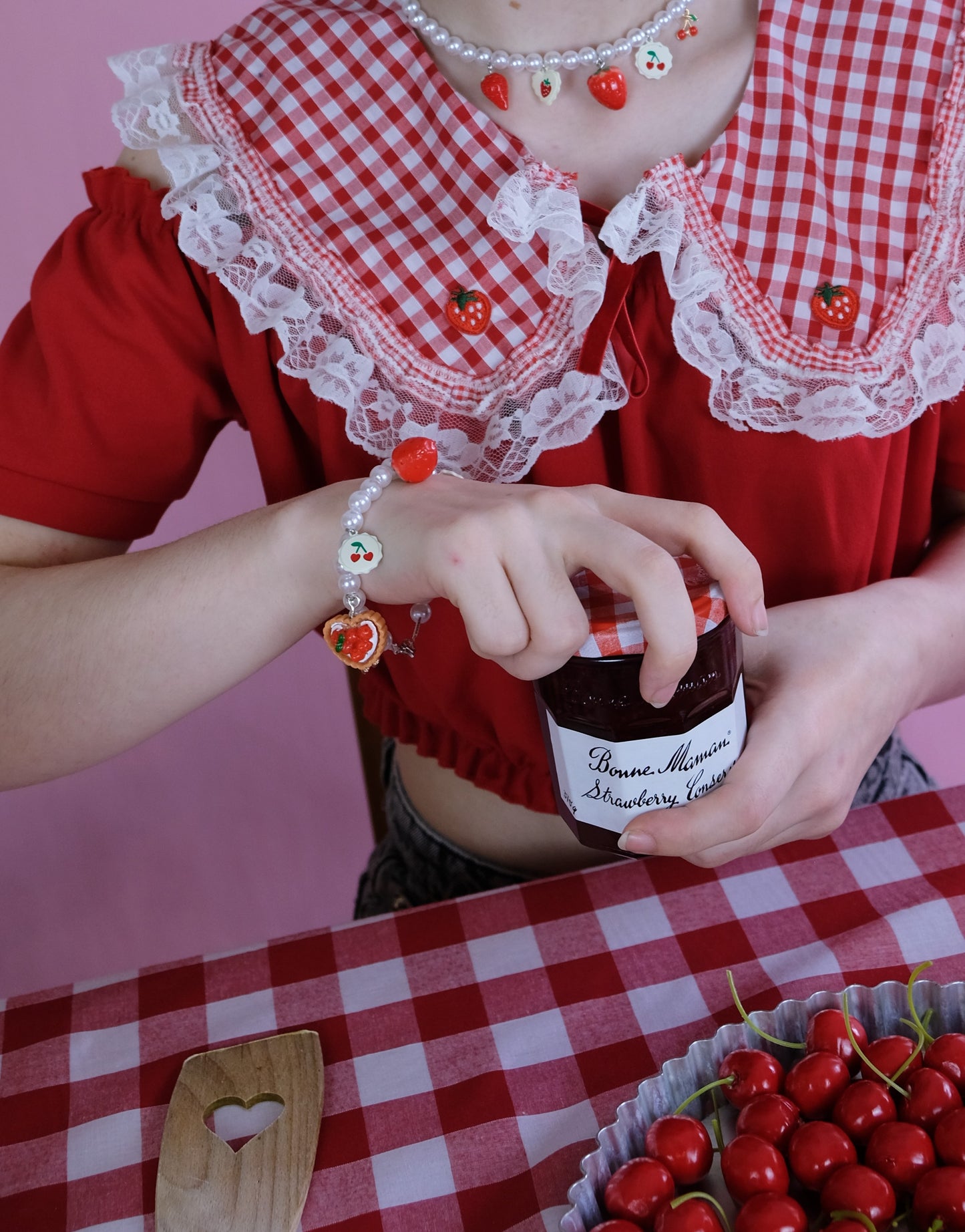 Happy Berry Charm Bracelet