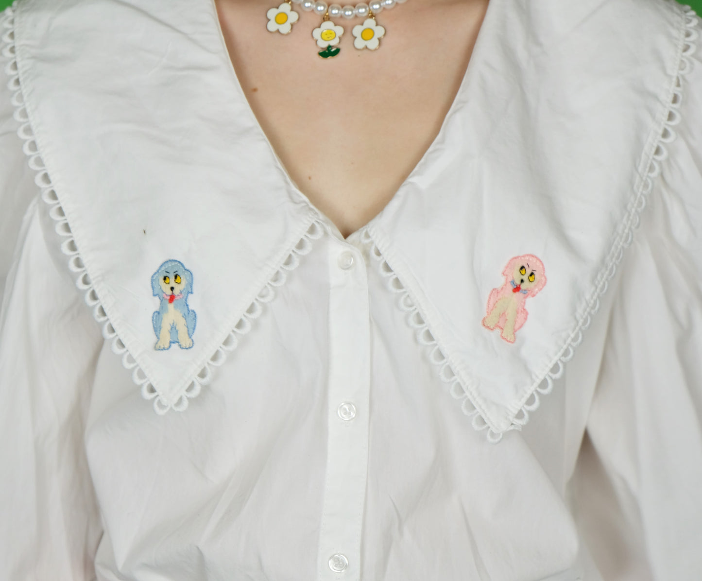Pretty Puppy Blouse- 12