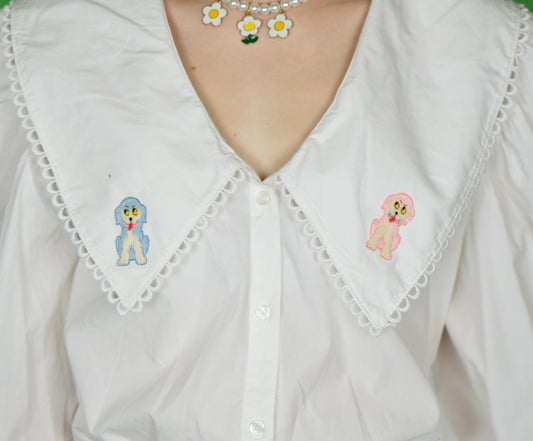 Pretty Puppy Blouse- 12