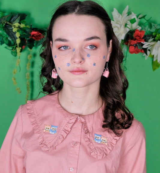 Pretty Kitty Blouse - S