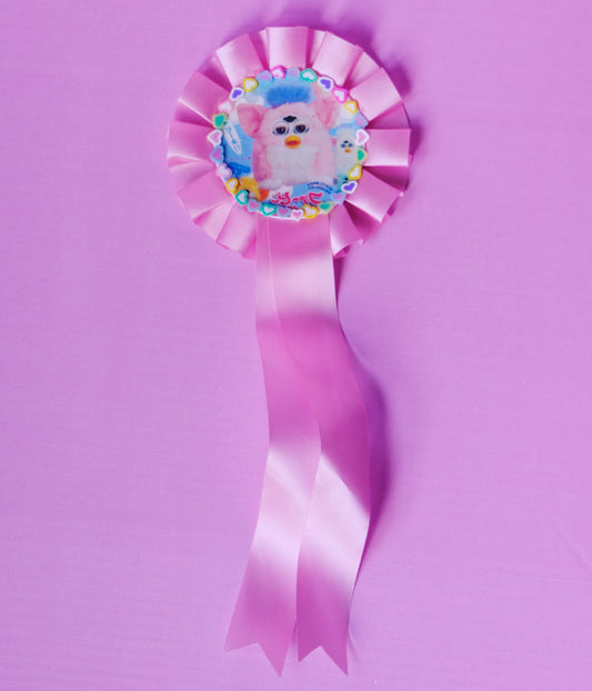 kawaii rosette pin brooches