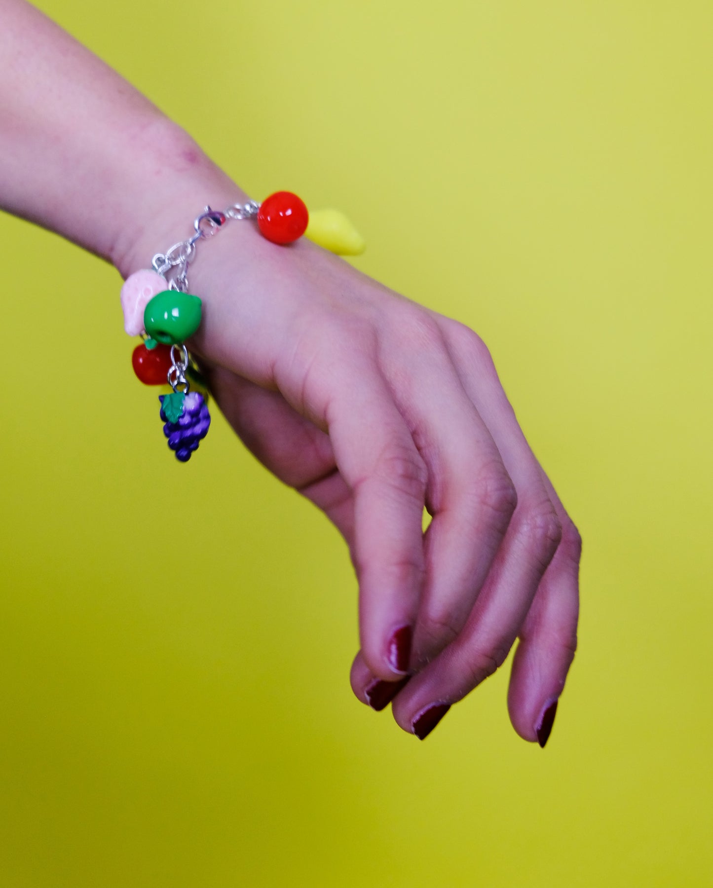 Fruit Salad charm bracelet