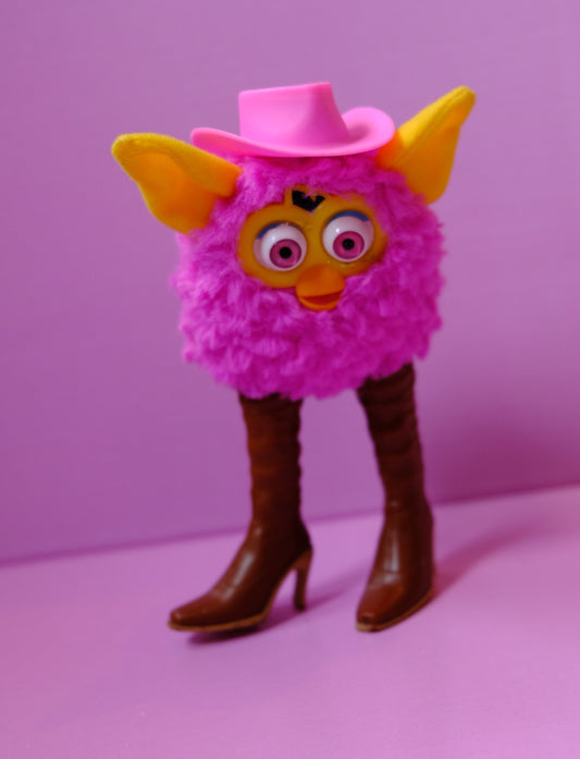 Furby Monster- Cute Cow Girl