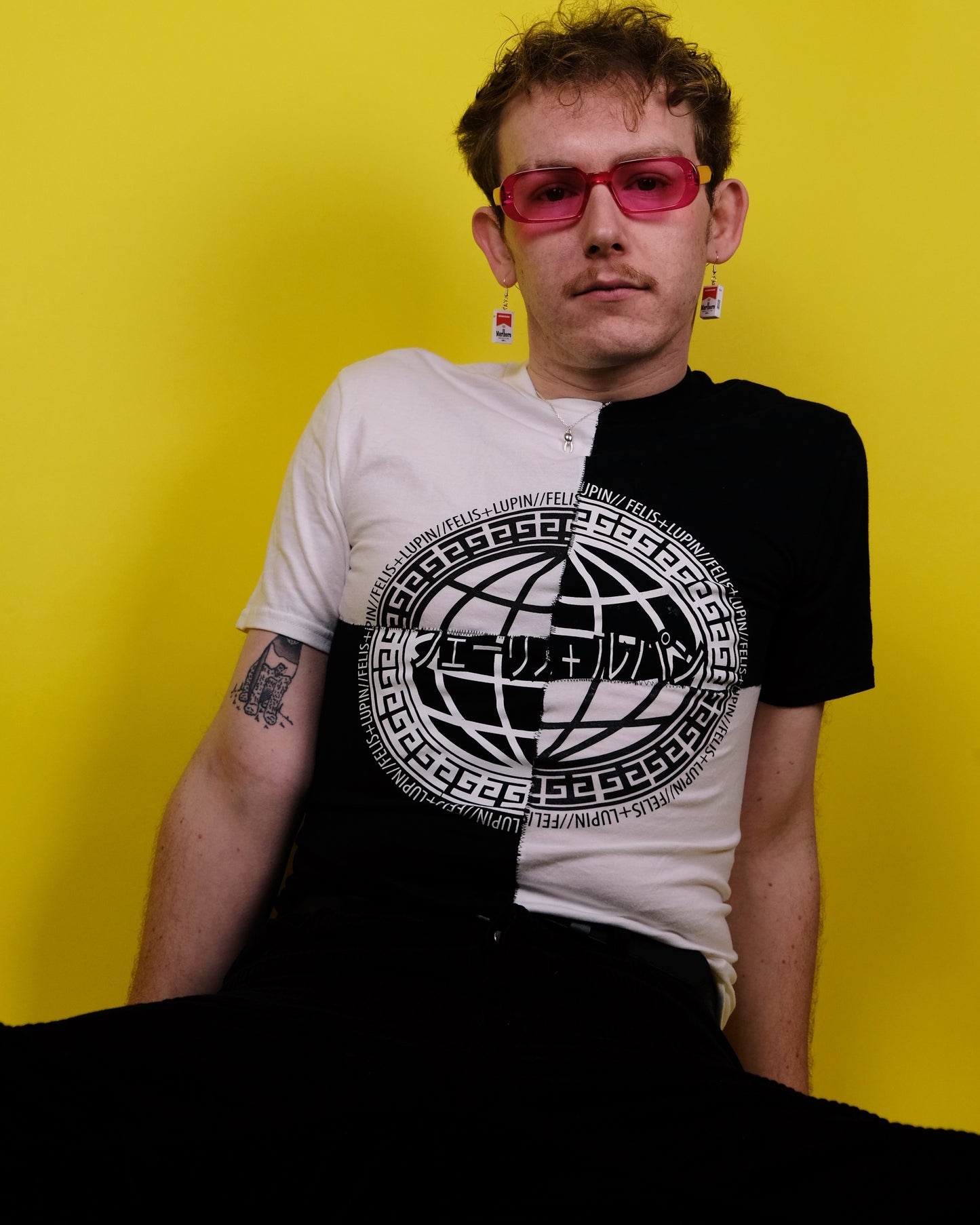 Unisex  Checker Tee - S