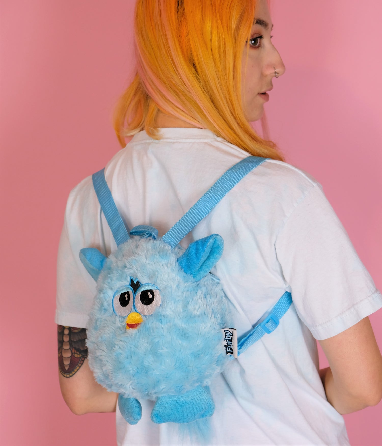 Blue Furby Backpack 2.5D