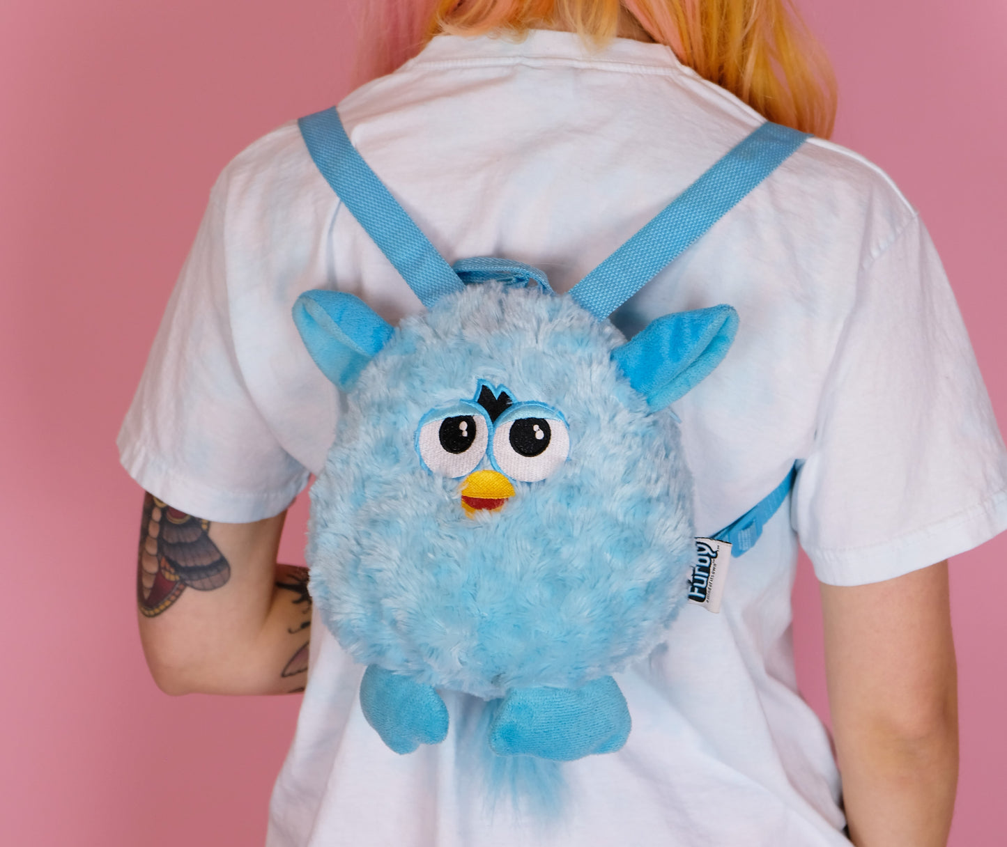 Blue Furby Backpack