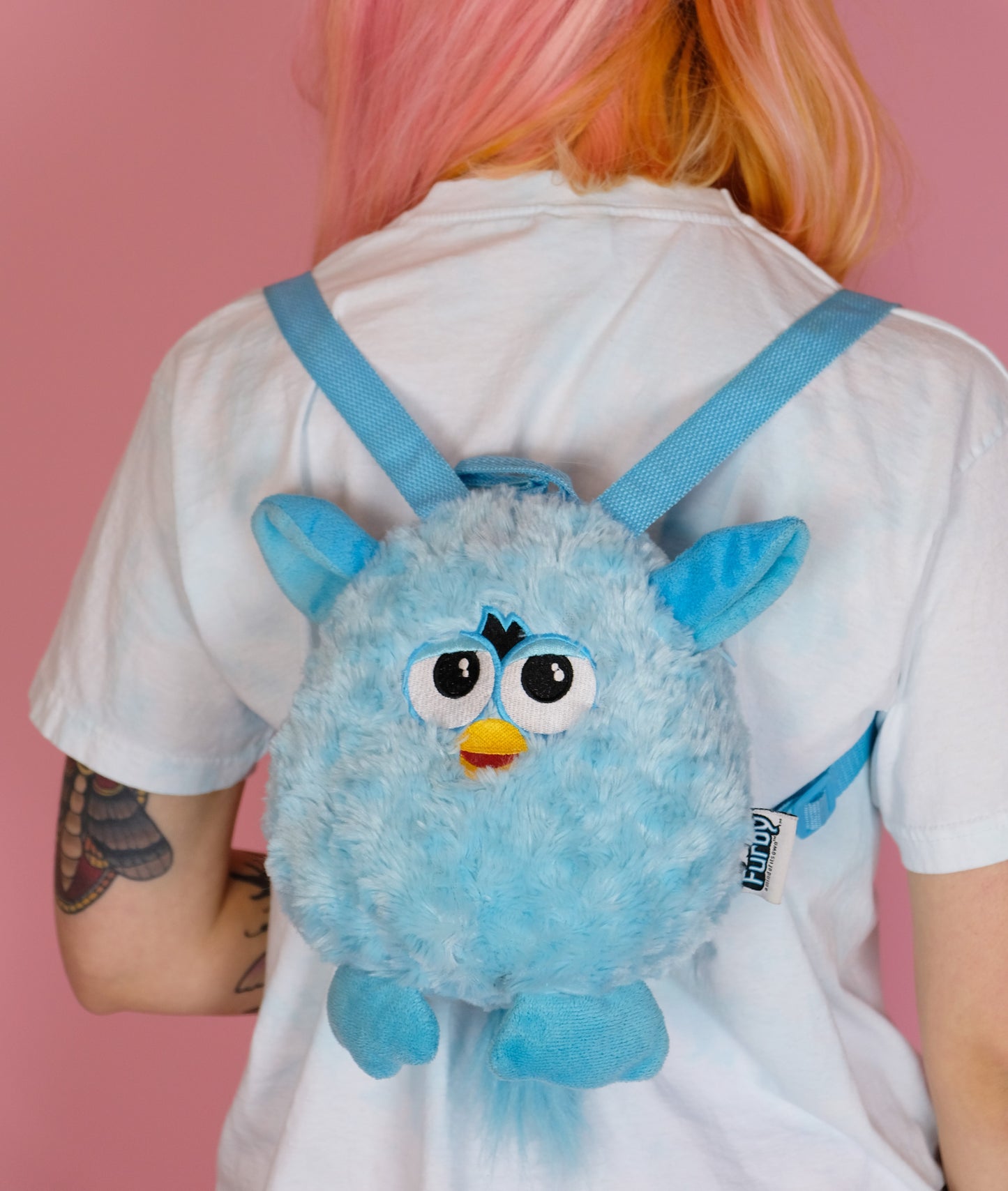 Blue Furby Backpack