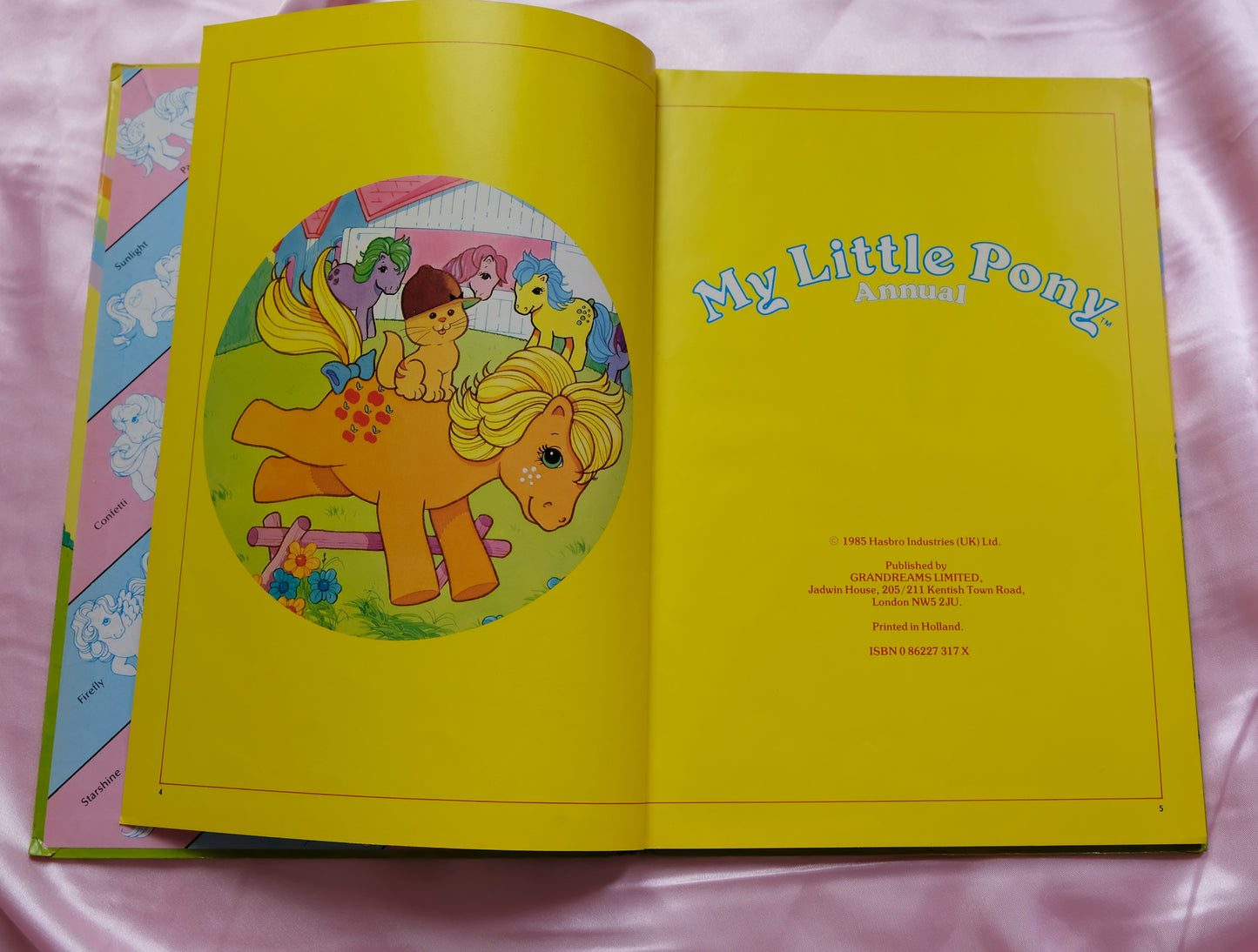 1985 My little pony annual