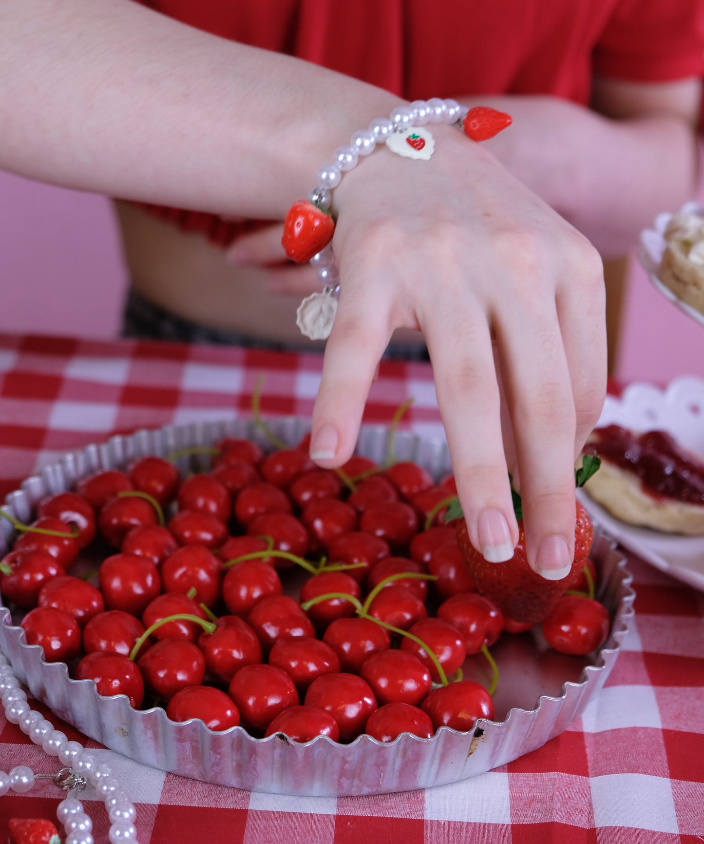 Happy Berry Charm Bracelet