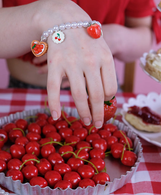 Happy Berry Charm Bracelet
