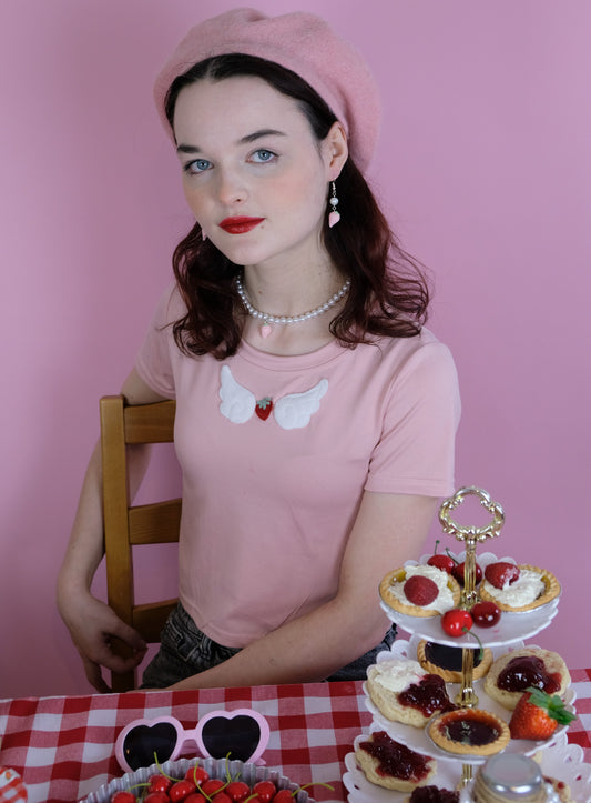 Angel Berry Tee
