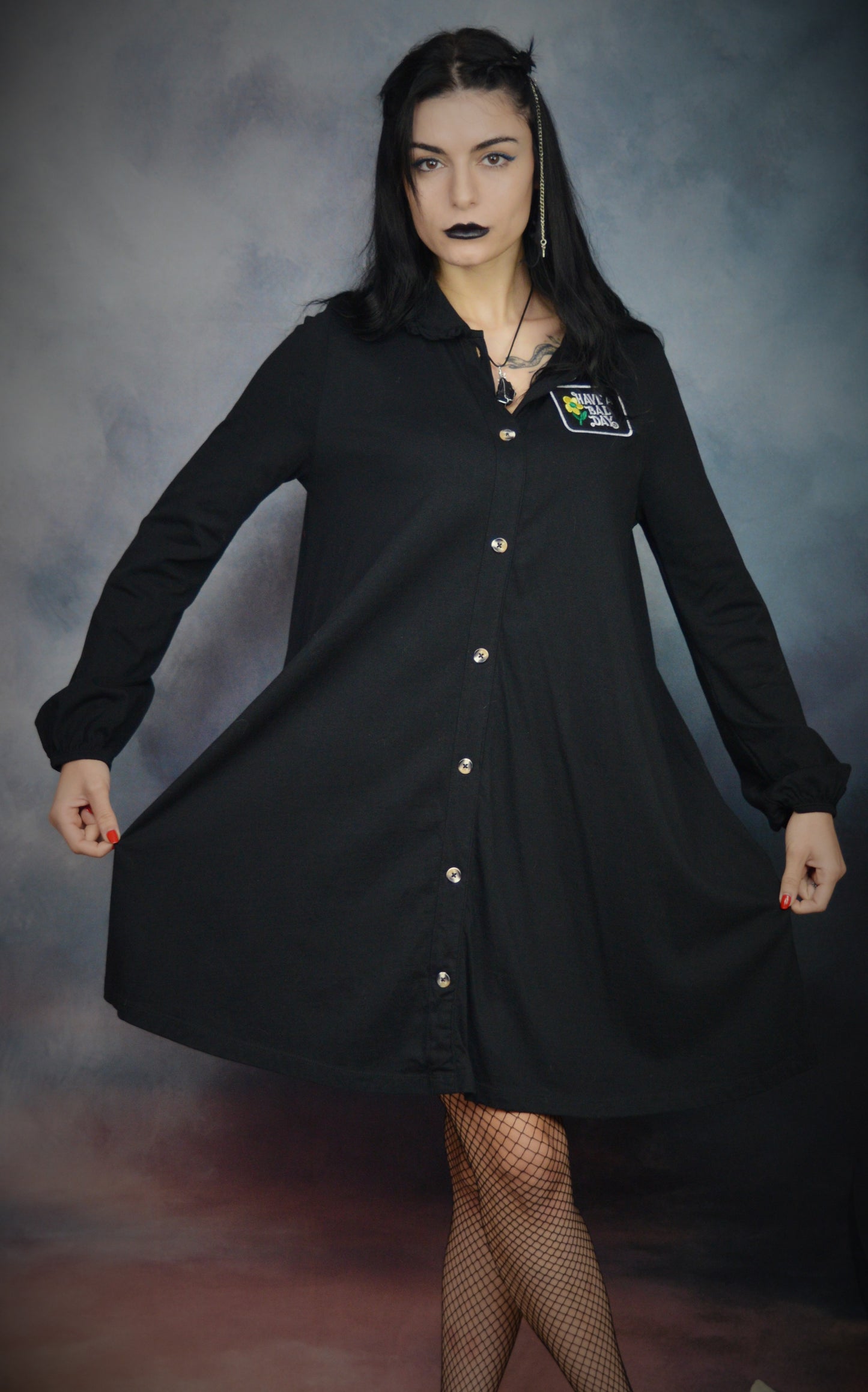 Have a bad day button dress - 10 SALE ITEM!