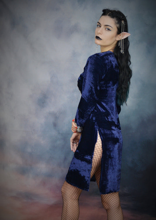 Velvet elven dress- 6 SALE ITEM