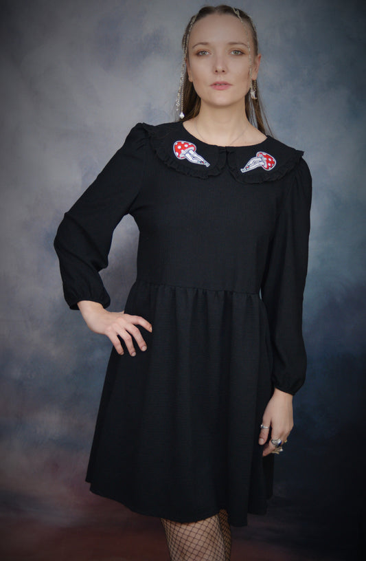 Mushroom Collar Dress- 14