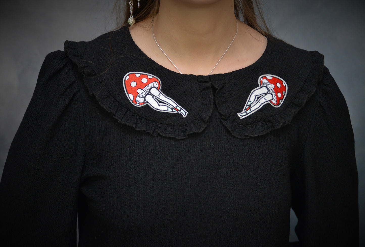 Mushroom Collar Dress- 14