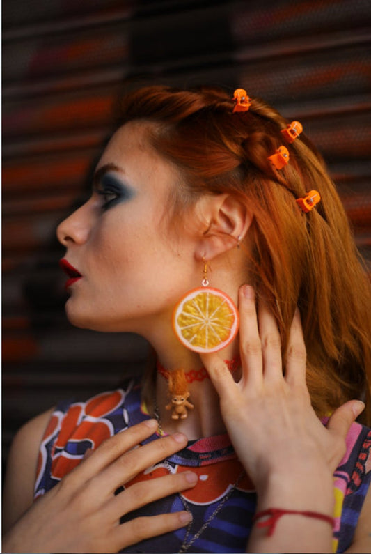 Lemon/ Lime/ Orange Earrings