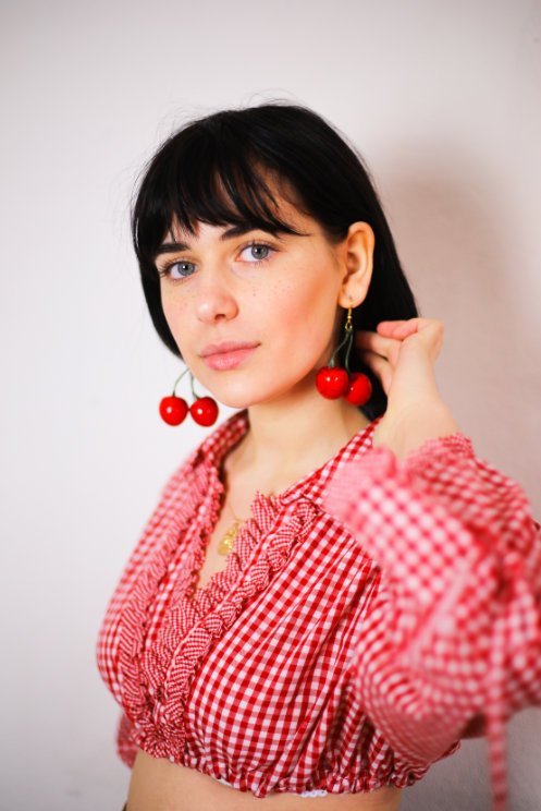 Cherry Bomb earrings